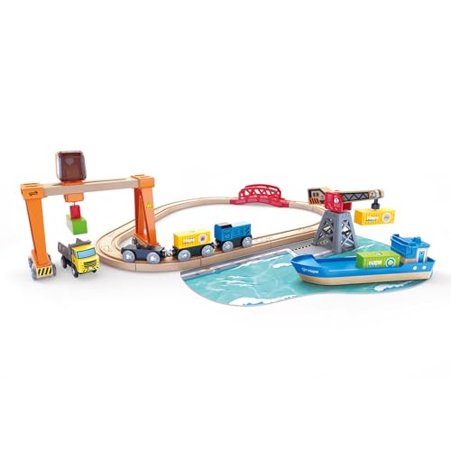 Hape Lift & Load Harbor Set Spielzeug