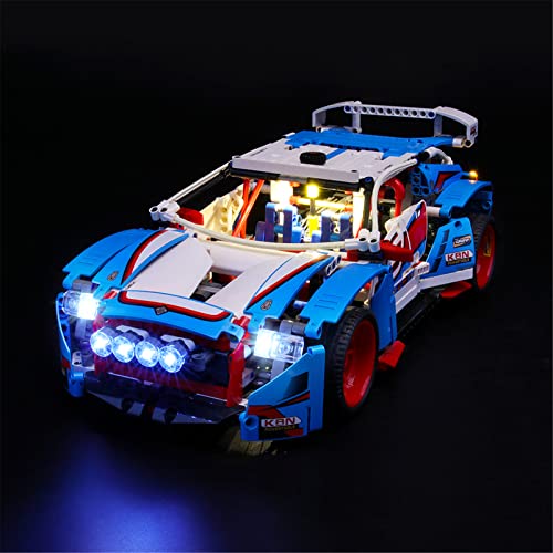 Für Lego 42077 Beleuchtung LED Beleuchtungsset, Licht Set Kompatibel mit Lego 42077 Technic Rally Auto Bausteinen Modell(Nicht Enthalten Modell)