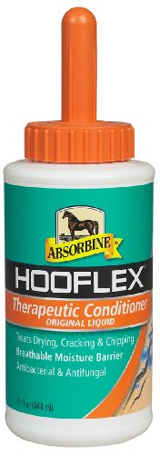 Absorbine Hooflex Ursprüngliche Liquid Huf Conditioner (450ml oder 887ml), schützt vor Austrocknung und Rissen Small