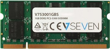 V7 - DDR2 - 1 GB - SO DIMM 200-PIN - 667 MHz / PC2-5300 - ungepuffert - nicht-ECC