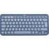 Logitech K380 for Mac Tastatur Bluetooth QWERTZ Deutsch Blau