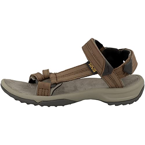 Teva Terra Fi Lite Leather W's Damen Sport- & Outdoor Sandalen, Braun (brown 556), EU 37