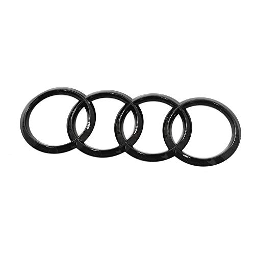 Audi 4K4071802 Ringe Emblem Logo Black Edition Blackline schwarz, für e-tron Sportback