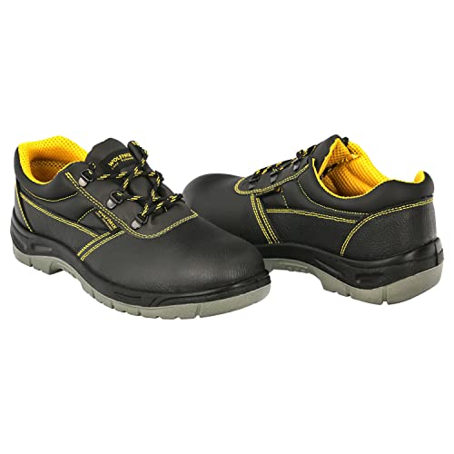 WOLFPACK LINEA PROFESIONAL Unisex 15018305 Wolfpack S3 Leder Schwarz Nr. 37 Arbeitskleidung, Sicherheitsschuhe, Arbeitsstiefel, Farbig