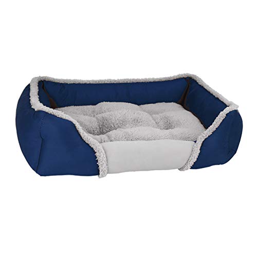 Hundebett Hundehaus Für Drinnen Katze Bett Höhle Katzenbetten Haustierbetten Für Katzen Beruhigende Katze Bett Katze Betten Für Große Katzen Dark Blue