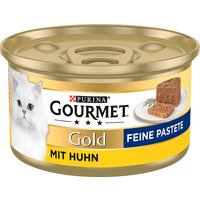 Sparpaket Gourmet Gold Feine Pastete 48 x 85 g - Huhn