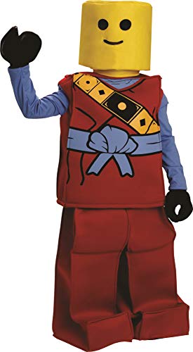 Dress Up America Halloween Kinder Toy Block Ninja Man Kostüm Outfit Rot