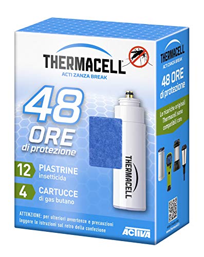 Thermacell Nachfüllpack für Mückenschutzgeräte Ladung 48 Stunden Schutz 13.46x10.16x5.72 cm Bianco