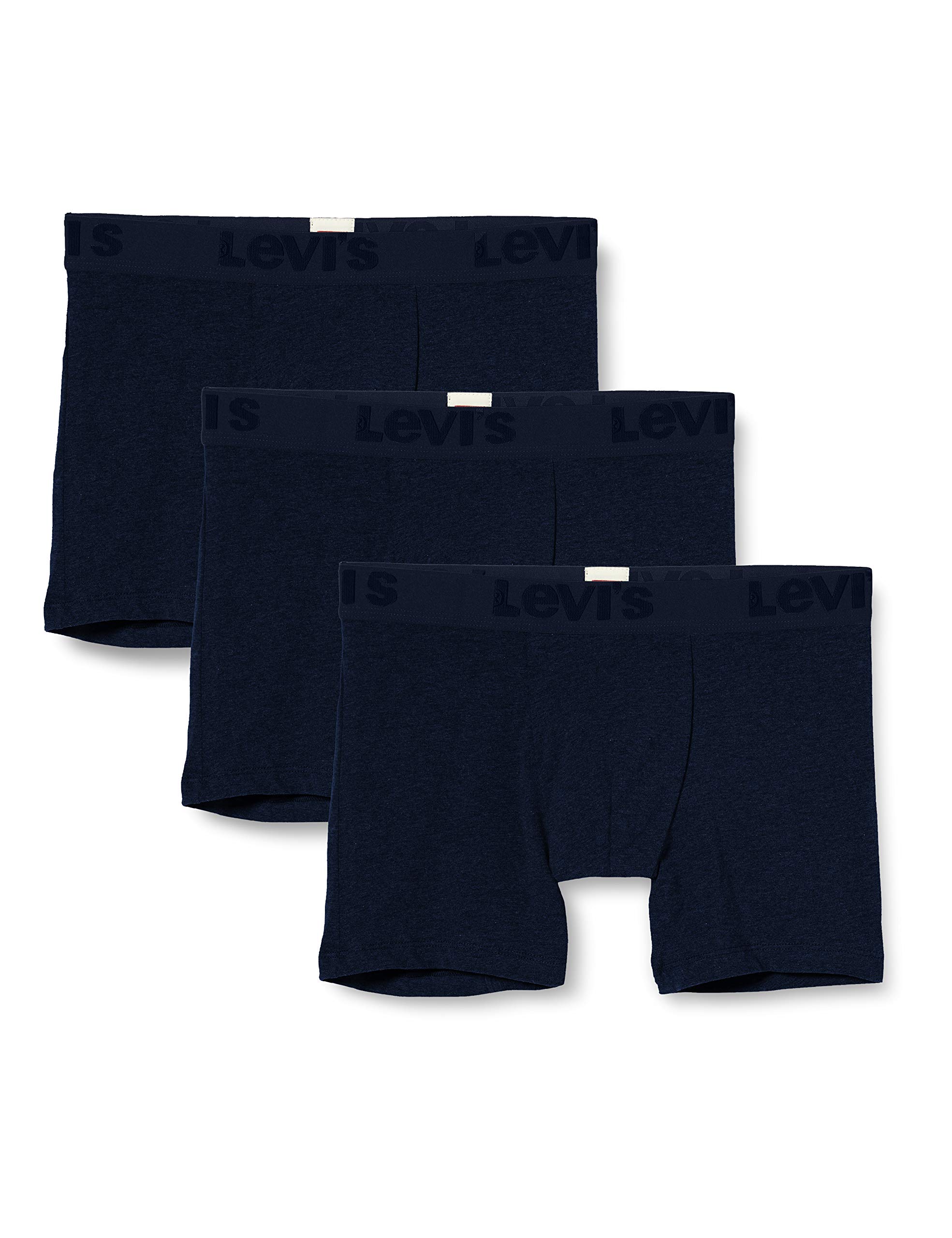 Levi's Herren Levi's Premium Men's Boxer Briefs (3 pack) Boxer Shorts, navy, S