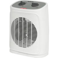 Bomann Heizlüfter HL 6041 CB, mobiler&kompakter Heizlüfter, 2 Heizstufen (1000/2000 W), Oszillierend (abschaltbar), Kaltstufe (Ventilator), weiß