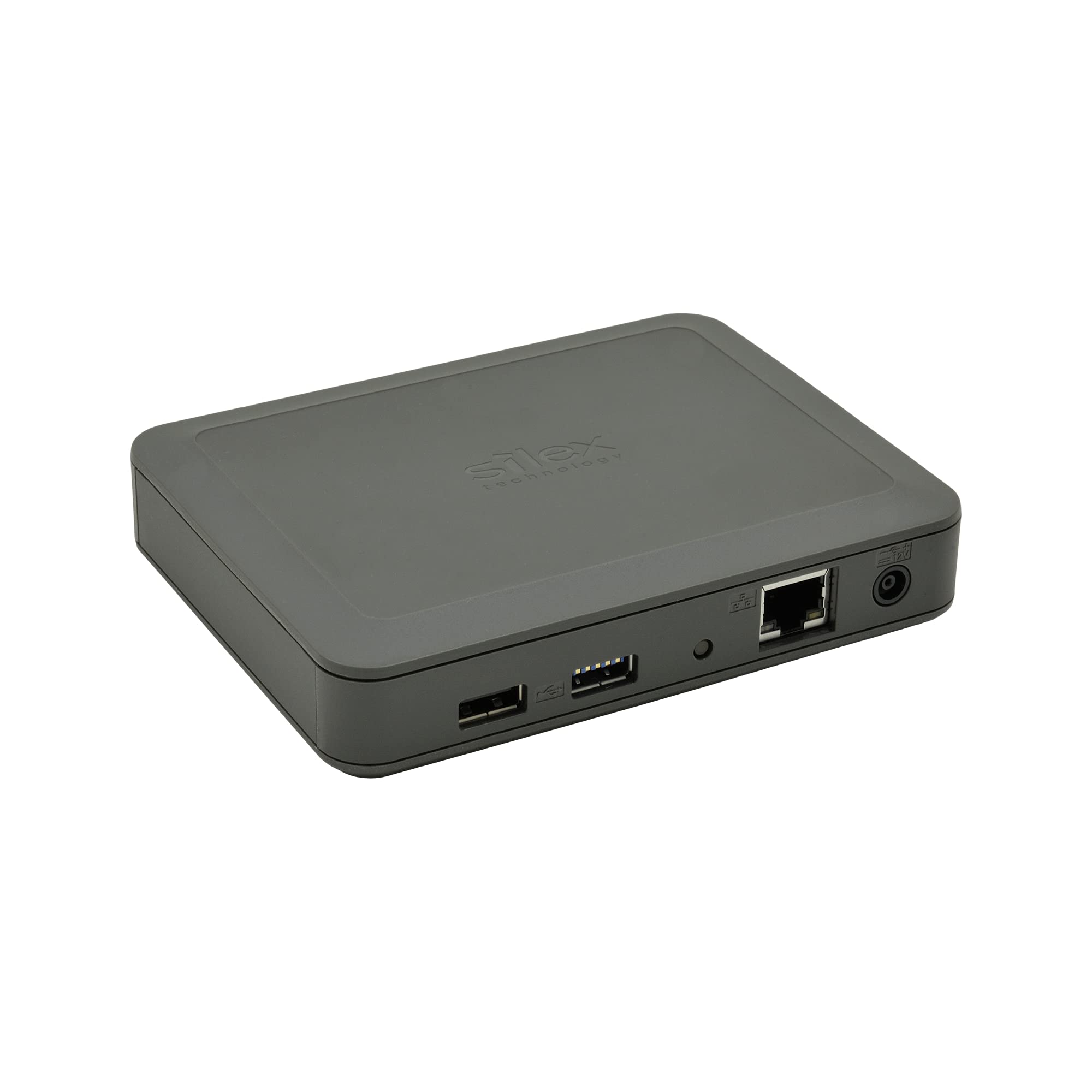 Silex Technology DS-600 USB 3.0 Device Server - Netzwerk USB-Server LAN (10/100/1000 MBit/s), USB 3.2 Gen 1 (USB 3.0), USB 2.0 - Hoher Datendurchsatz Plus Sicherheit im Netzwerk