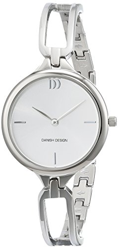 Danish Design Damen Analog Quarz Uhr mit Edelstahl Armband 3324585
