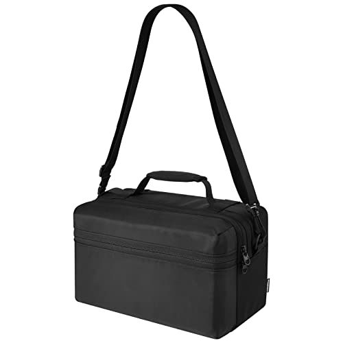 Schwarze 290D Tasche kompatibel mit Kodak Dock Plus 10,2 x 15,2 cm tragbarer Sofort-Fotodrucker, Reiseschutz, Aufbewahrungstasche für Ladekabel und anderes Zubehör