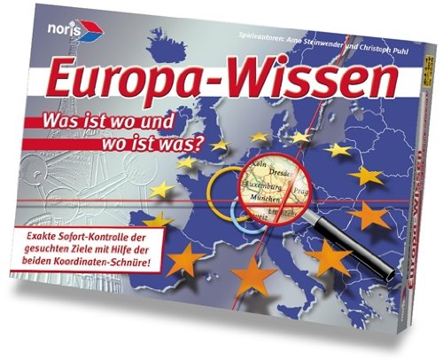 Noris 606104536 - Europa-Wissen, Familienspiel