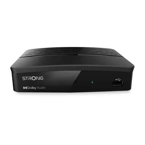 Strong SRT 8209 Digitaler HD-Receiver (DVB-T2, HDMI, USB Recorder, SCART, HEVC) schwarz