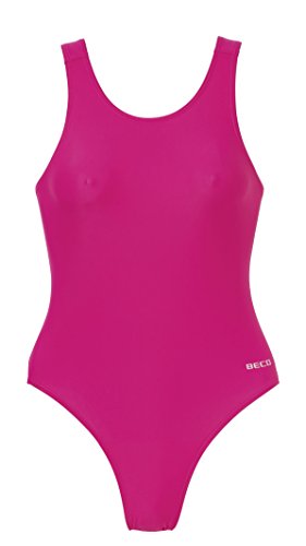Beco Damen Badeanzug-Basics, 5158, rosa (Pink), Gr. 40