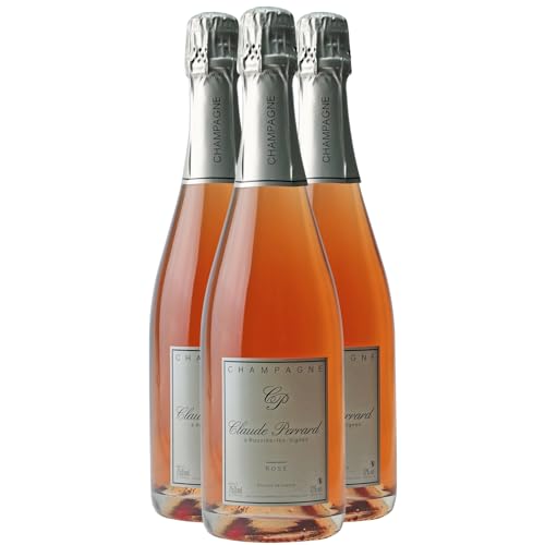 Champagne Brut Rosé - Champagne Claude Perrard - Rebsorte Pinot Noir - 3x75cl
