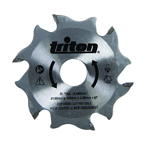 Triton Fräsblatt für Flachdübelfräse, 100 mm, 1 Stück, orange, TDJ600