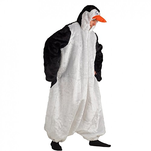 Krause & Sohn Oversize Kostüm Pinguin Theo Tierkostüm Pinguine Fasching Kaiserpinguin Tiere