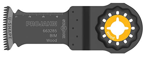 Projahn 663285 Tauchsägeblatt HCS 32x40mm, Bi-Metall Sägeblatt für Oszillierer mit Starlock Werkzeugaufnahme