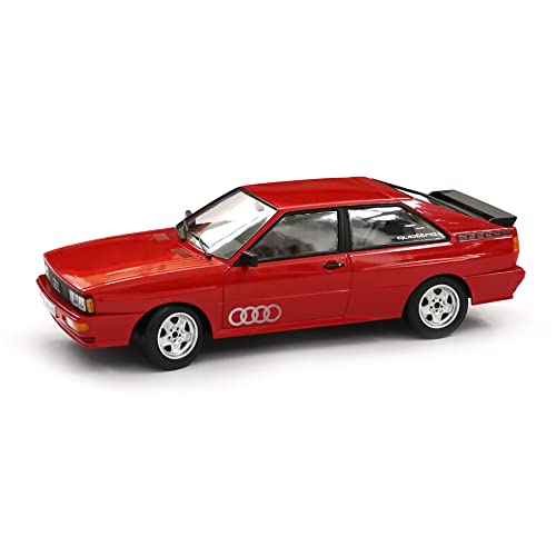 Audi A5-5893 Modellauto Quattro Modelljahr 1980 Maßstab 1:18 Miniatur Modell, rot