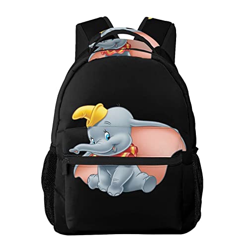 Lawenp Tasche für Dumbo-Rucksack, Schule, Umhängetasche, groß, wasserdicht, langlebig, Büchertasche, Laptop-Tagesrucksack für Studenten, Kinder, Teenager, Mädchen, Jungen