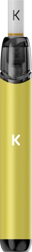 KIWI Pen, Elektronische Zigarette mit Pod System, 400mAh, 1,8 ml, Farbe Light Yellow, ohne Nikotin, kein E-Liquid