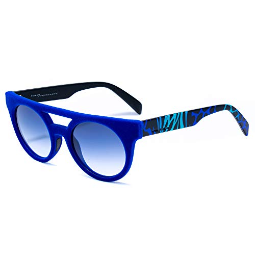 Italia Independent Unisex-Erwachsene 0903V-022-ZEB Sonnenbrille, Blau (Azul), 50