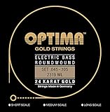 Optima 2319 LS Bass GOLD Strings, Long Scale, medium light