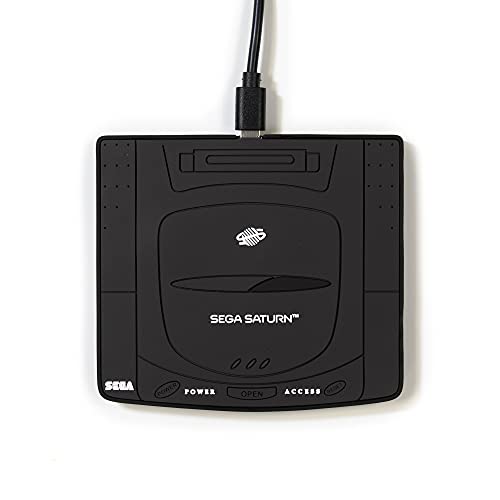 Numskull Sega Saturn Ladegerät, kabellos, kompatibel mit Apple iPhone 11/11 Pro, Samsung S21