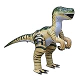 Large Inflatable Velociraptor (L 51 inches) - durable and lifelike by Jet Creations