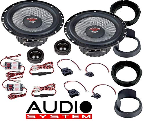 Audio System Xfit kompatibel mit VW Golf 4 EVO 2 Lautsprecher 165 mm 2-Wege Golf 4 Compo System