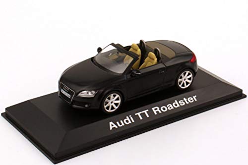 Audi TT Roadster, met.-schwarz, 2006, Modellauto, Fertigmodell, Schuco 1:43