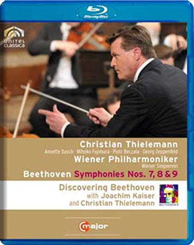 BEETHOVEN Sinfonien 7, 8 & 9 Christian THIELEMANN (+ 170 min. Doku mit Joachim Kaiser) Blu-ray