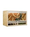 Holzkonzept OSB-Terrarium 150 x 60 x 80 cm Frontbelüftung