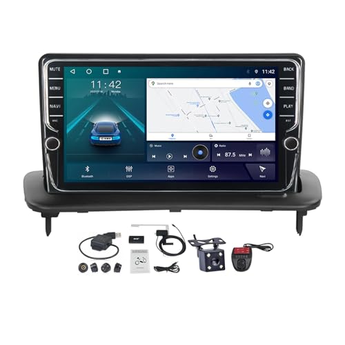 Android 11 Autoradio mit navigation für Volvo S40 C30 C70 2004-2013, 9 Zoll Touchscreen mit Blende Unterstützt Bluetooth Carplay Android Auto FM RDS Lenkradsteuerung/Split Screen ( Size : K300S )