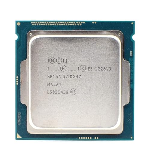 MovoLs CPU kompatibel mit Xeon E3 1220 V3 3,1 GHz 8 MB 4 Core SR154 LGA 1150 CPU Prozessor E3-1220V3 Verbessern Sie die Laufgeschwindigkeit des Compute
