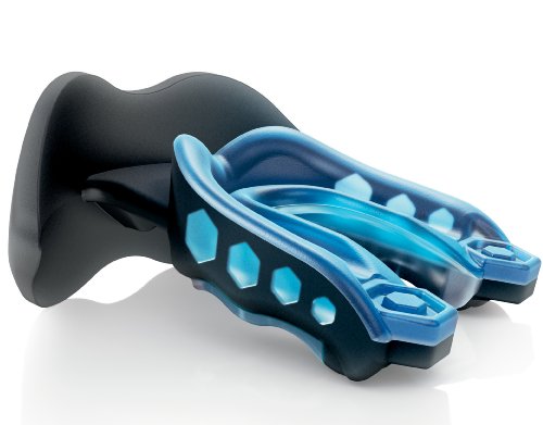 Shock Doctor GEL Max LIP Guard Mouthguard Mouth Piece Blue Black Youth 3101Y New