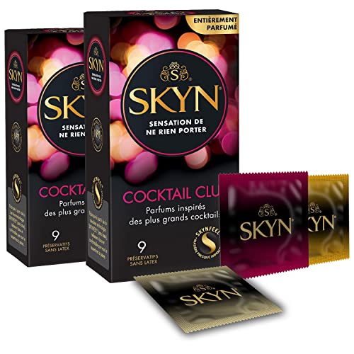 Skyn - 18 Parfümierte Kondome Cocktail Club ohne Latex