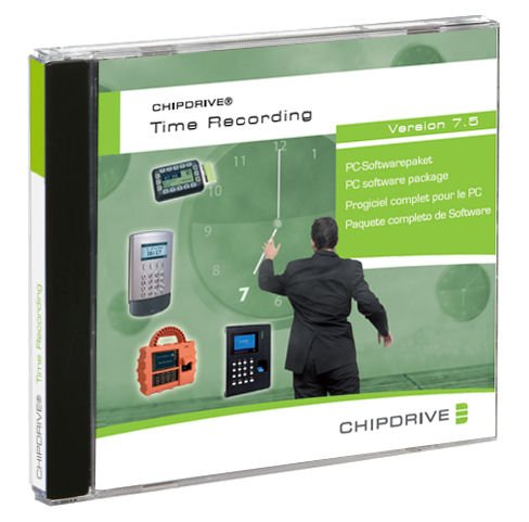 CHIPDRIVE Timerecording (Zeiterfassung) V 7.5 Software