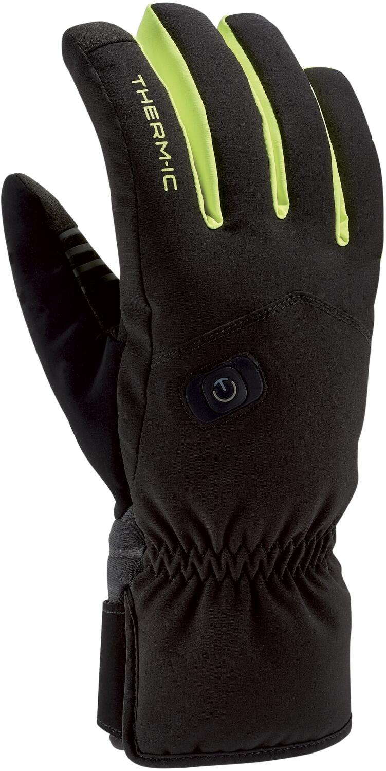 Thermic PowerGloves Light Boost beheizbarer Handschuh (Gr&ouml;&szlig;e: 8.0 = black/yellow)
