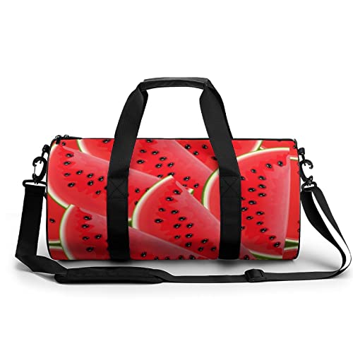 Seesack Rote Wassermelone Reisetaschen Faltbare Große Tasche Für Sport-Camping-Reisen