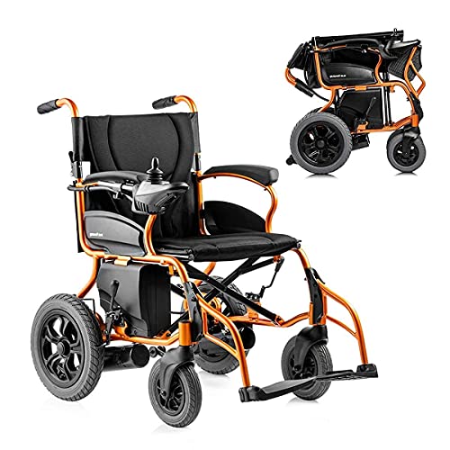SLRMKK K Elektrischer Rollstuhl faltbar und leicht bis zu 15 Meilen Reichweite schönes Haus