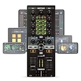 Reloop Mixtour – Portabler USB All-In-One DJ Controller mit integrietem Audio Interface, MIDI-Kompatibilität und Streamindiensten-Integration, (schwarz)