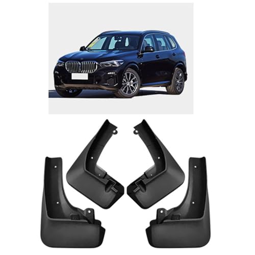 4 Stück Auto-Schmutzfänger, für BMW X5 M F15 Sport 2014-2018-Schmutzfänger, Spritzschutz, Fahrzeug-Sedimentschutz, vorne und hinten, komplettes Set