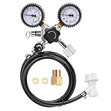 Adaskala Bier CO2 Keg Regulator Sicherheitsüberdruckventil 0-3000 PSI Tanks Druck