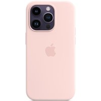 Apple Original iPhone 14 Pro Silikon Case mit MagSafe Kalkrosa