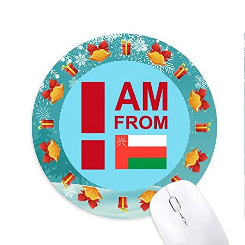 I am from Oman Mousepad Round Rubber Mouse Pad Weihnachtsgeschenk