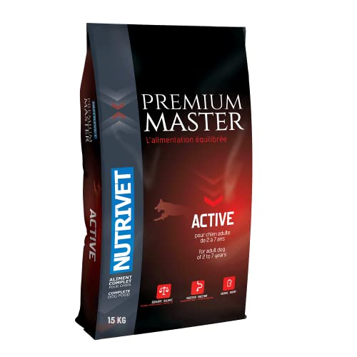 Master Premium Active für Hunde, 15 kg