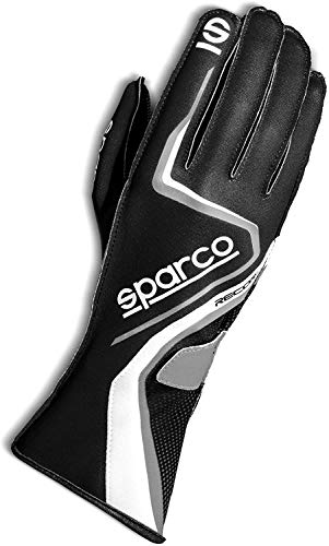 Sparco 00255511NRBI Record 2020 Handschuhe Karting, Schwarz/N, 11